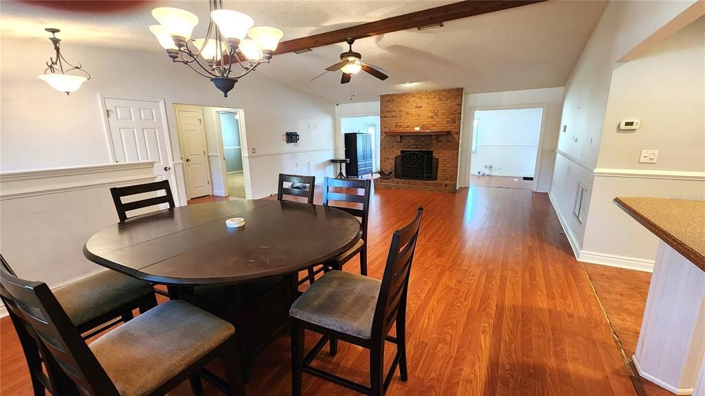 Dining Room to Living Room