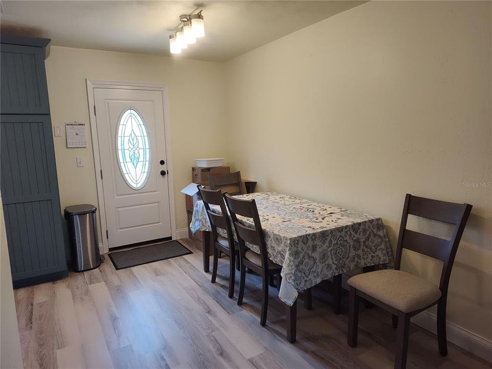 Dining Room #3 looking towards Back Door