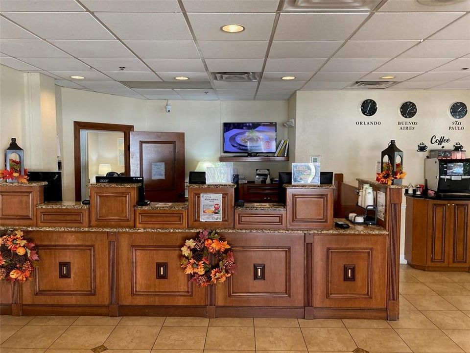 Front Desk Check-In