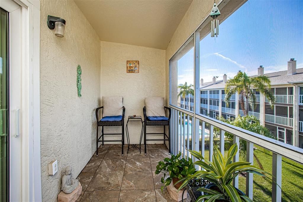 Screen Balcony off Master bedroom