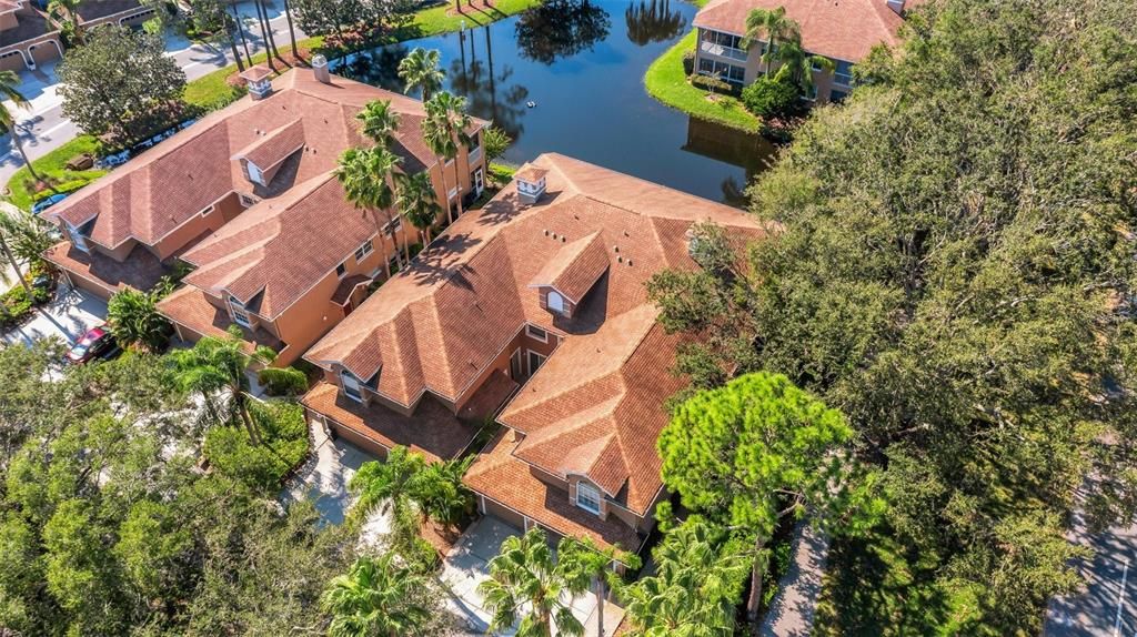 Lakefront Park with residents-only access to the boat ramp to Lake Tarpon, walking trails and playground!