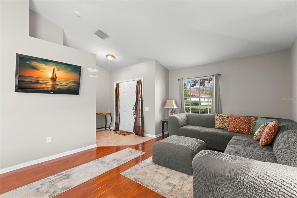 Living Room and Foyer