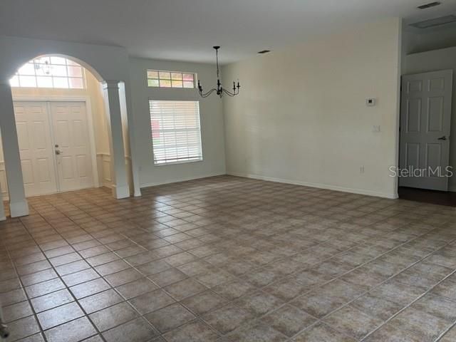 View back toward Entry and Dining area