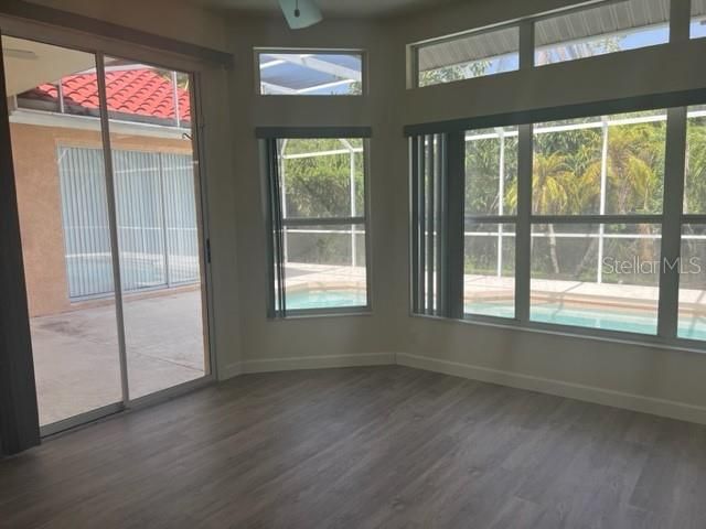 Master Bedroom with sliders to outdoor area