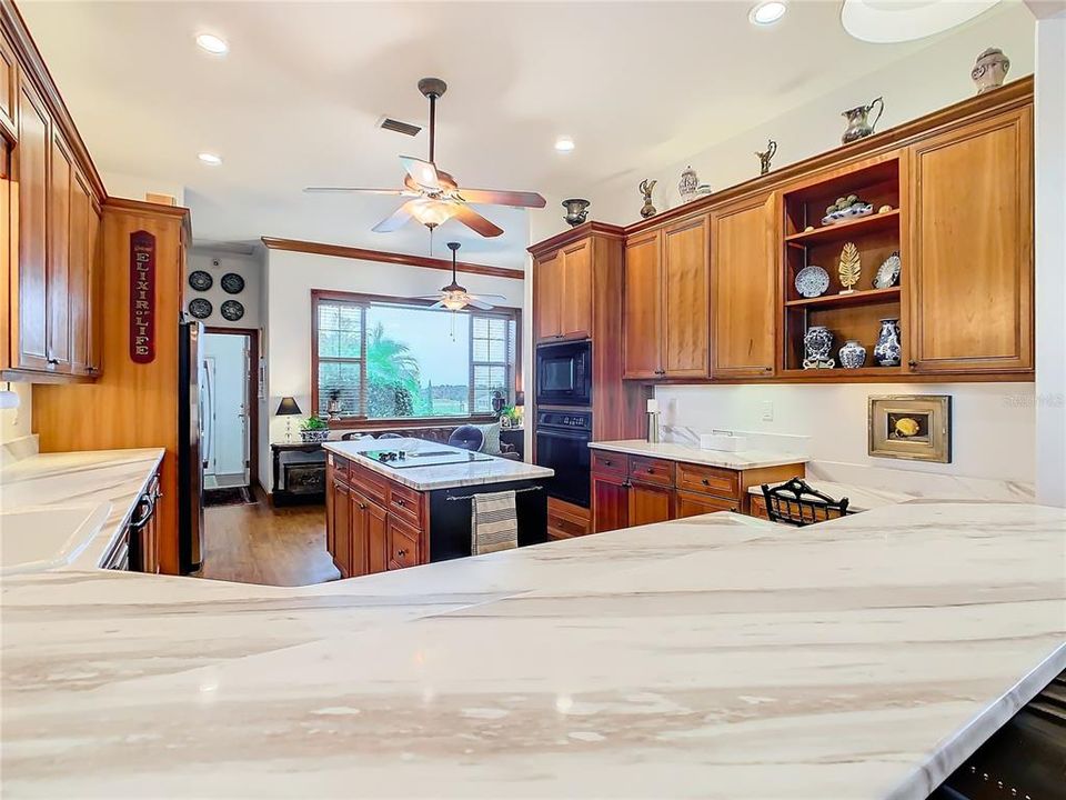 This is the breakfast bar area.  Easily accessible for quick snacks or meals.