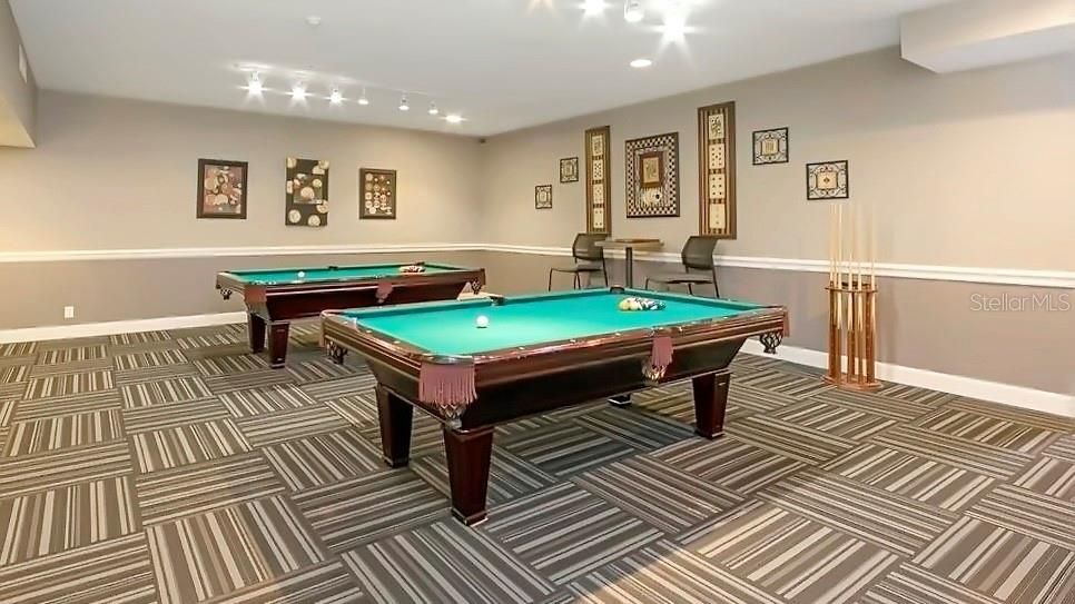 Pool and Game Room