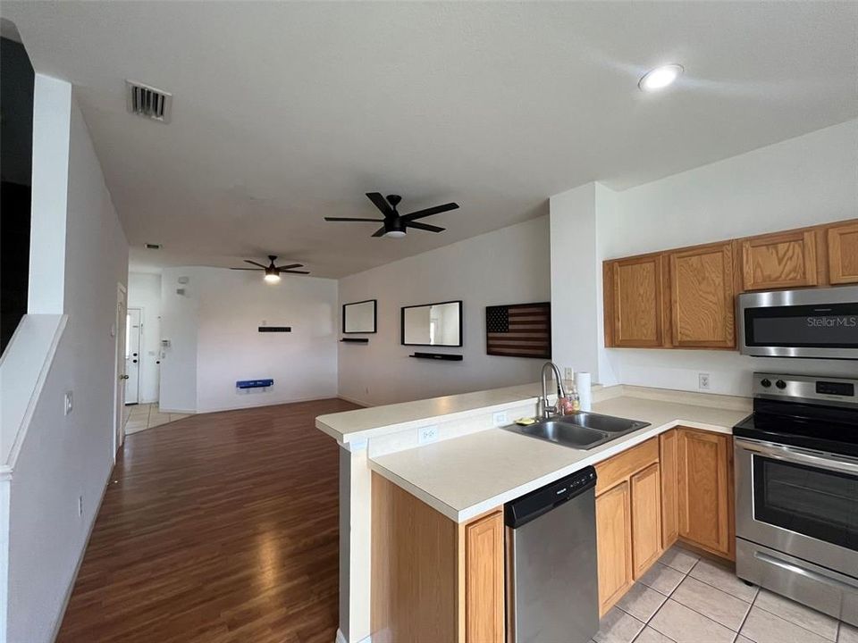 Kitchen Living Room