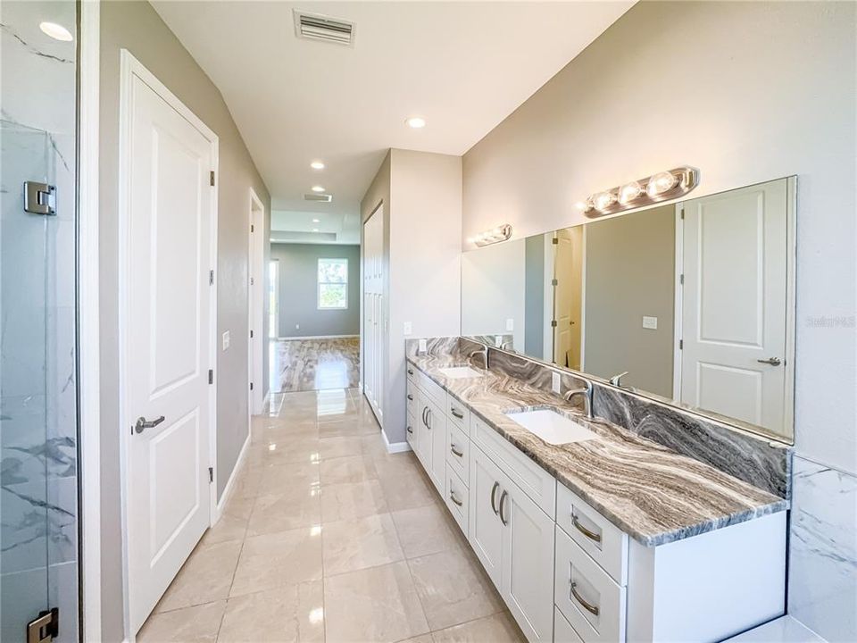 Ceramic Tile in Primary Bathroom