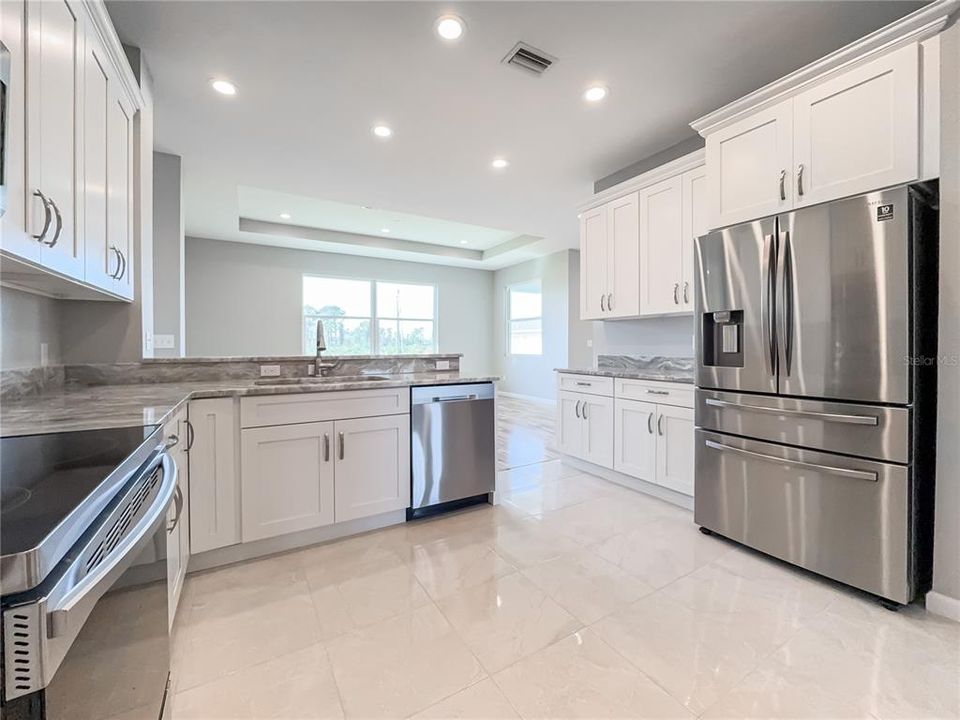 Ceramic Tile in Kitchen