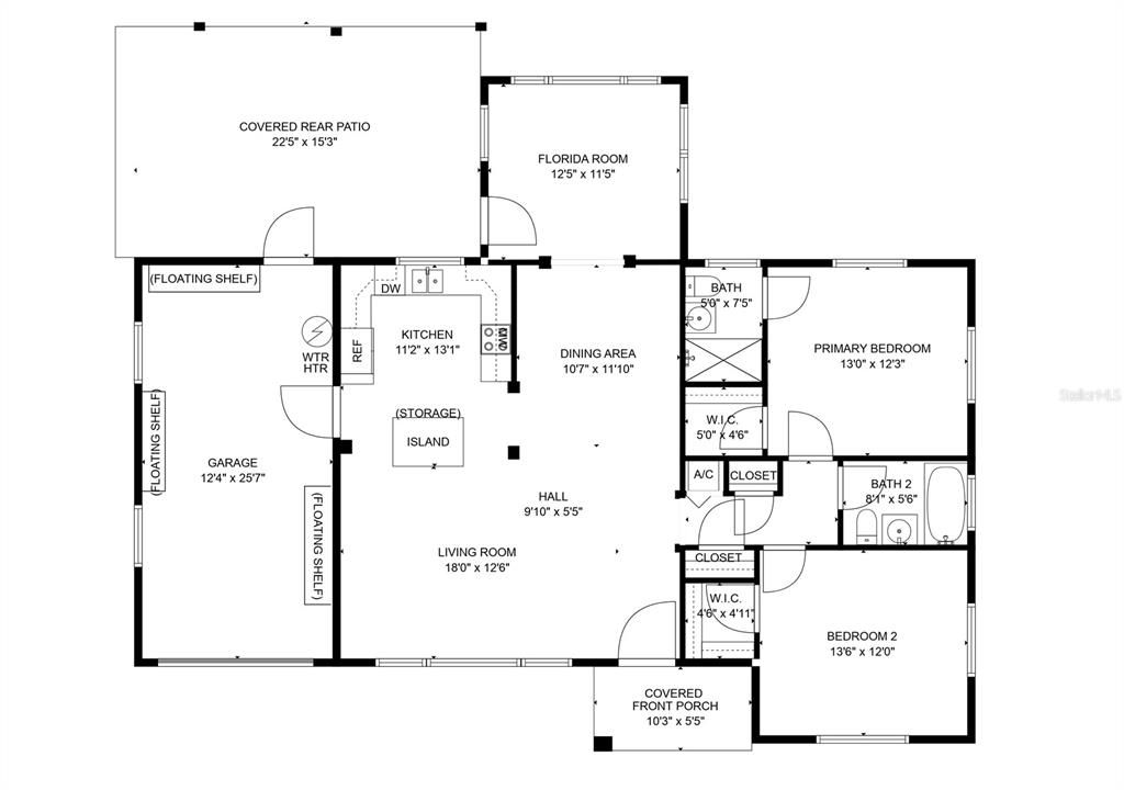 Floorplan for 2113 Albert Lee Pkwy