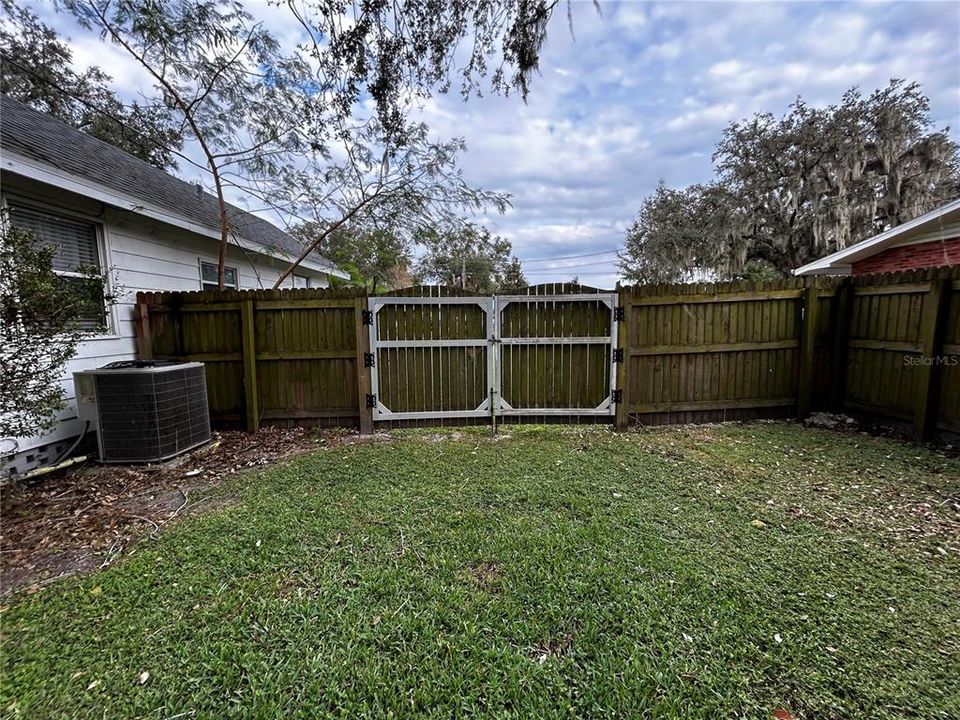 Gate to Back Yard