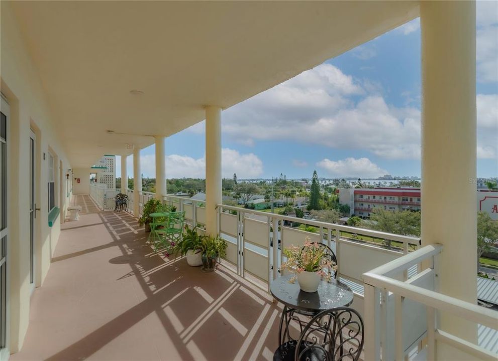 Overlook Gulfport from your front balcony