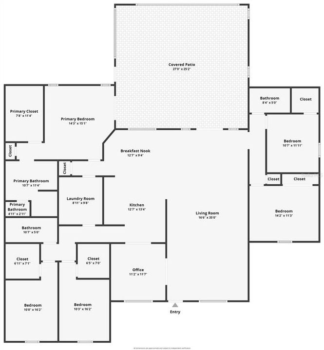 Activo con contrato: $599,900 (5 camas, 3 baños, 2581 Pies cuadrados)