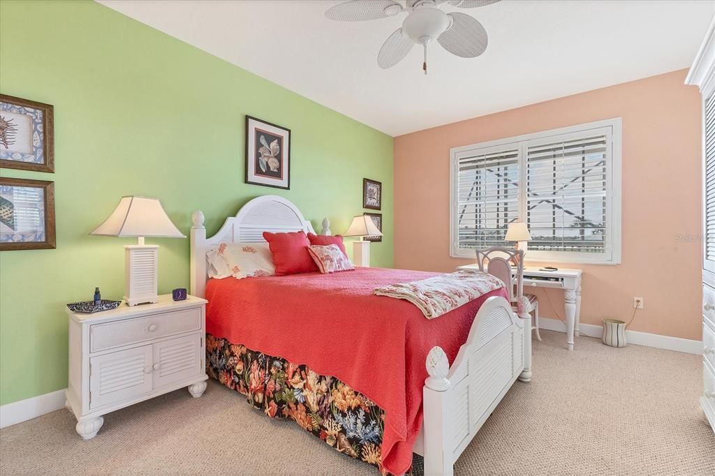 Master bedroom with water views!