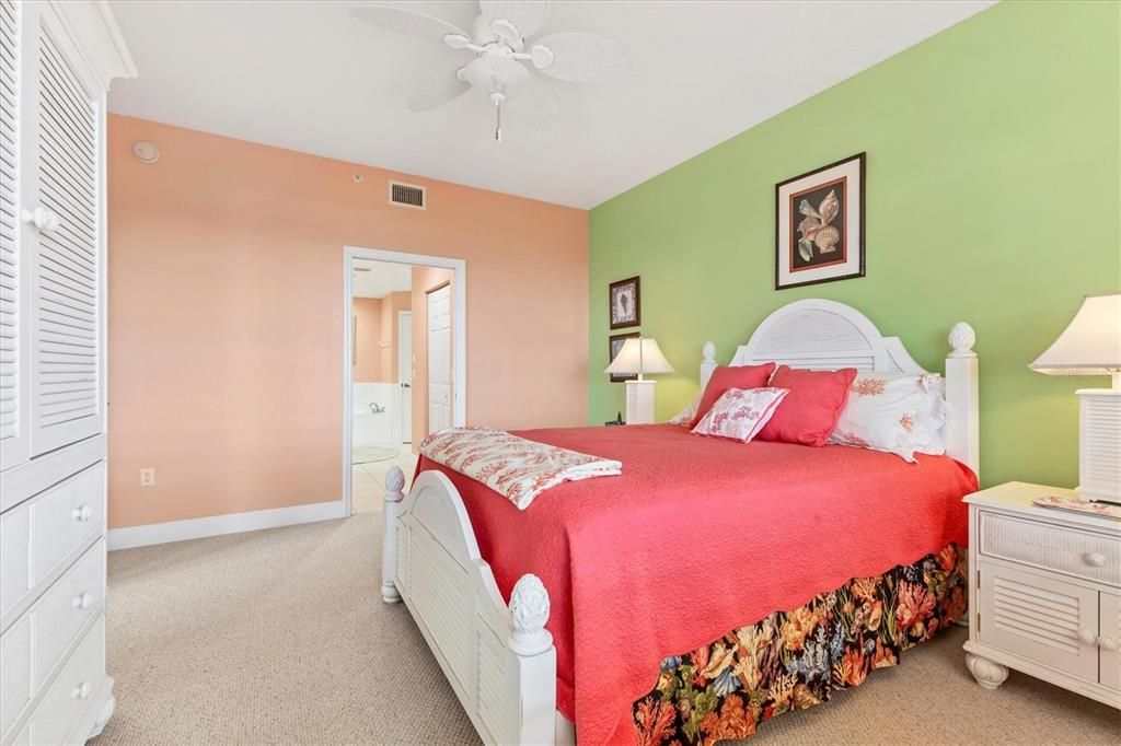 Master bedroom with ensuite bath!