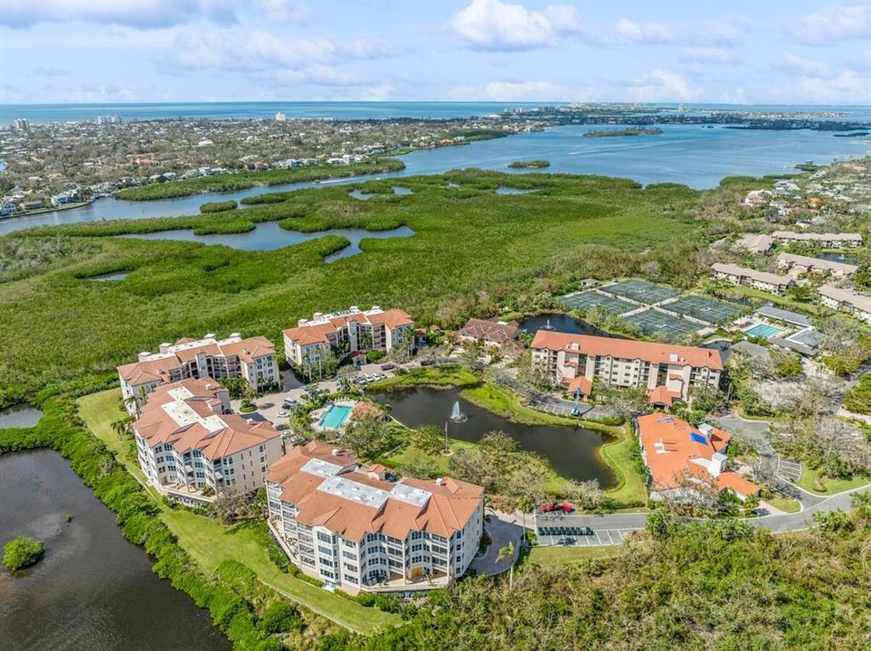 Aerial view of the Landings...