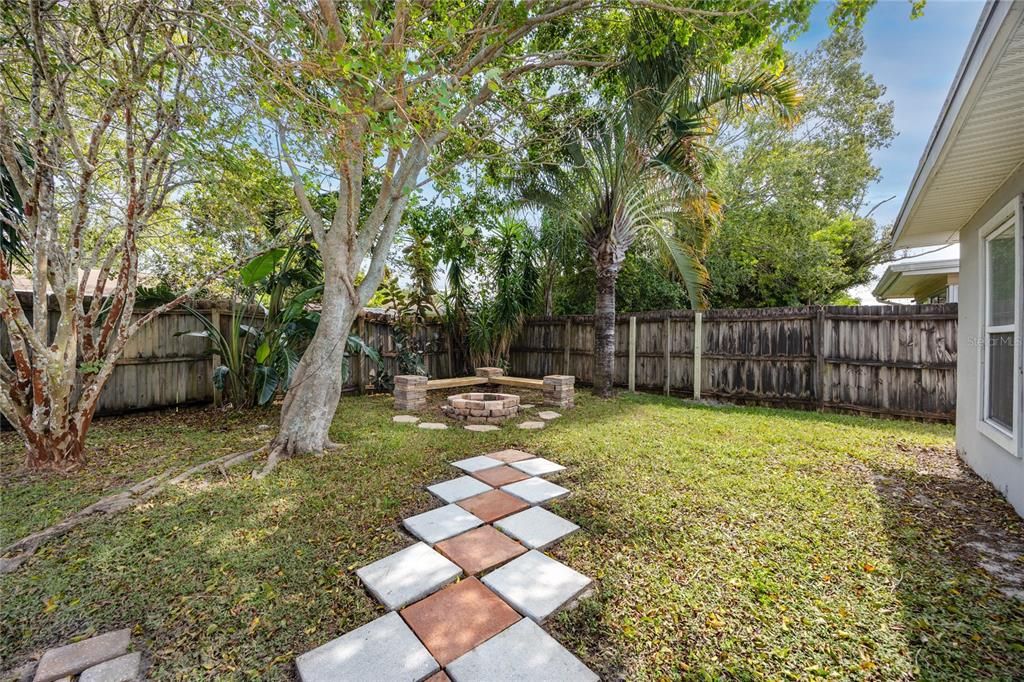 FirePit in back yard