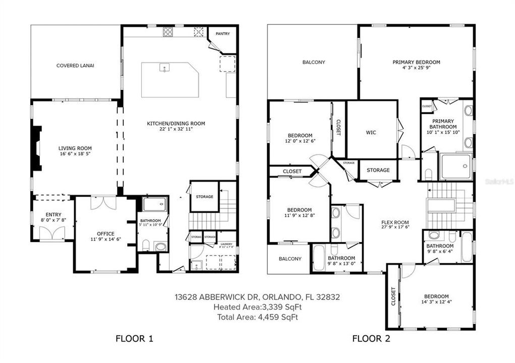 En Venta: $1,300,000 (5 camas, 4 baños, 3339 Pies cuadrados)