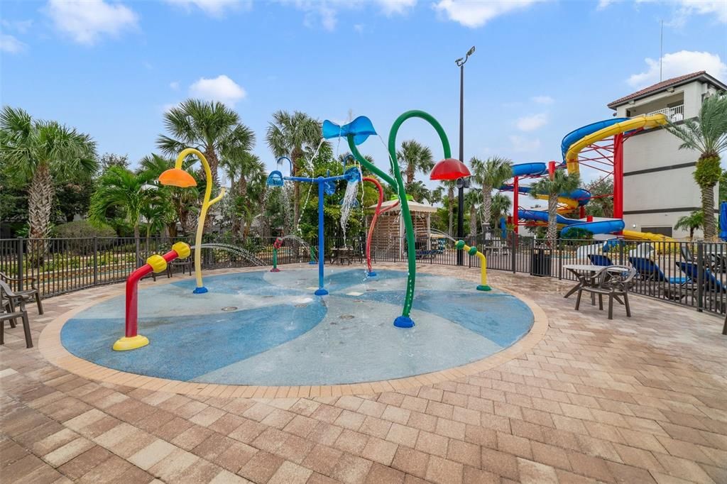 Residents will enjoy the fantastic ZERO ENTRY POOL as well as a LAZY RIVER, water slide, splash pad, LAP POOL with SPA, miniature golf with water views, game room and so much more!