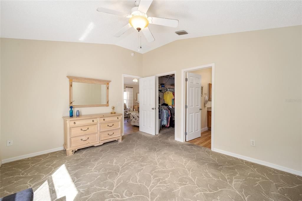 Primary Bedroom with Walk-in Closet