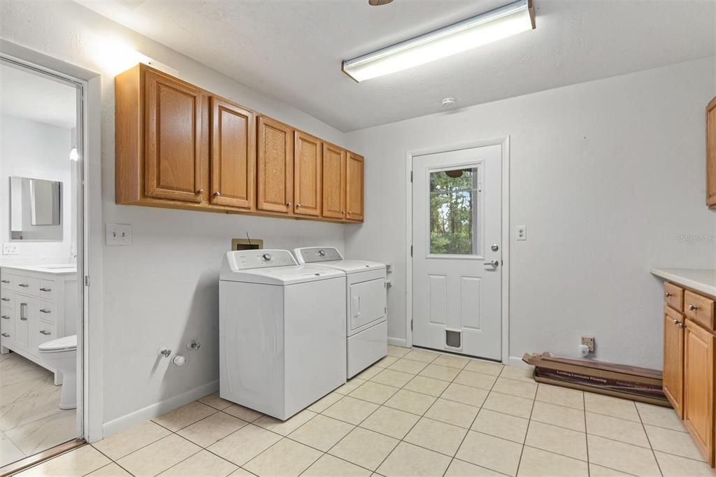 Inside Laundry Room