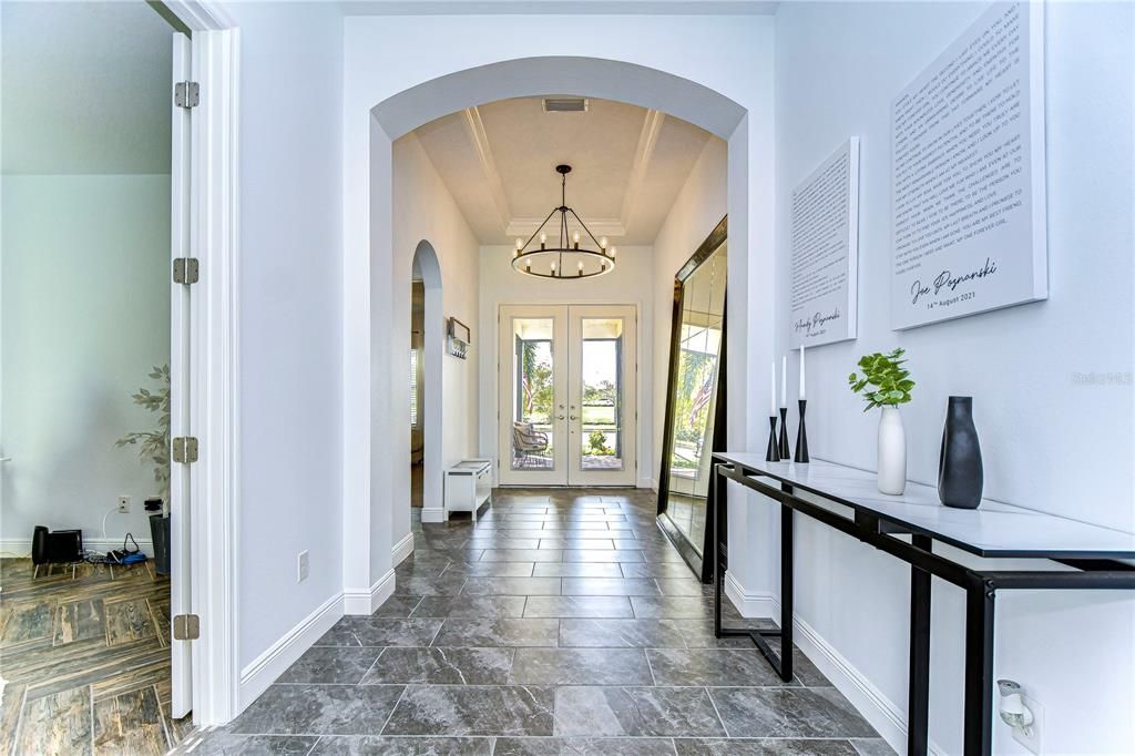 Front Foyer with tons of natural light!