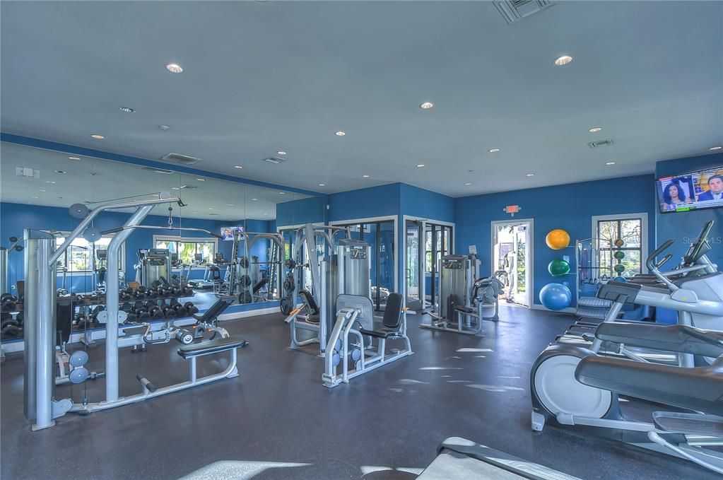 Fitness center!