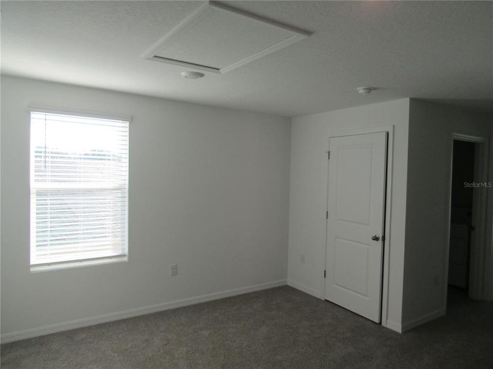 Landing on second floor (bonus room) there is one linen closet