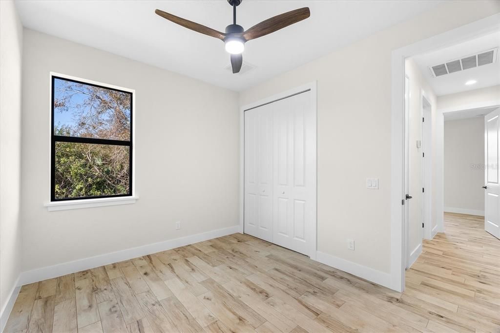 Bedroom 3 with Built in Closet