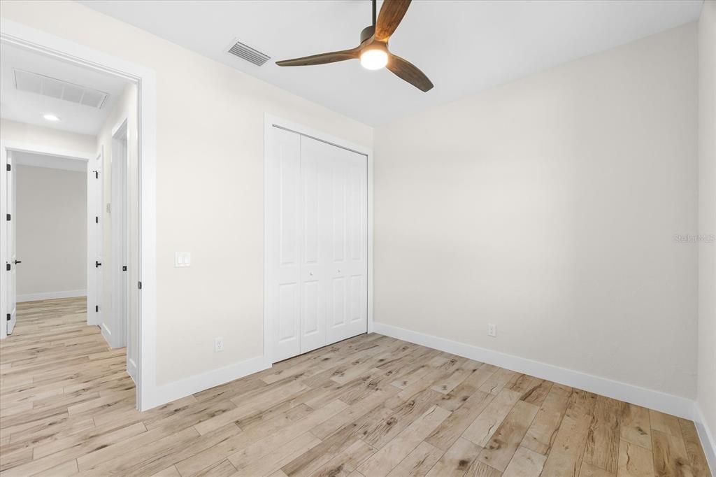 Bedroom 2 with Built-in Closet