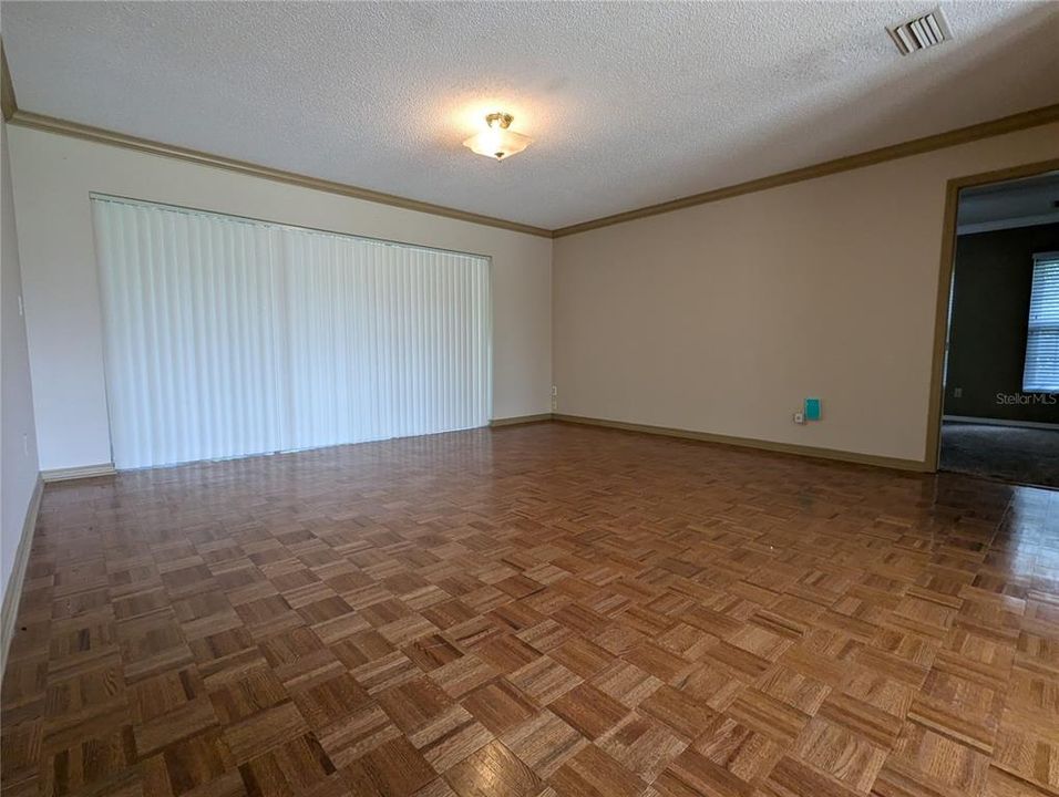 Living room from dining rm