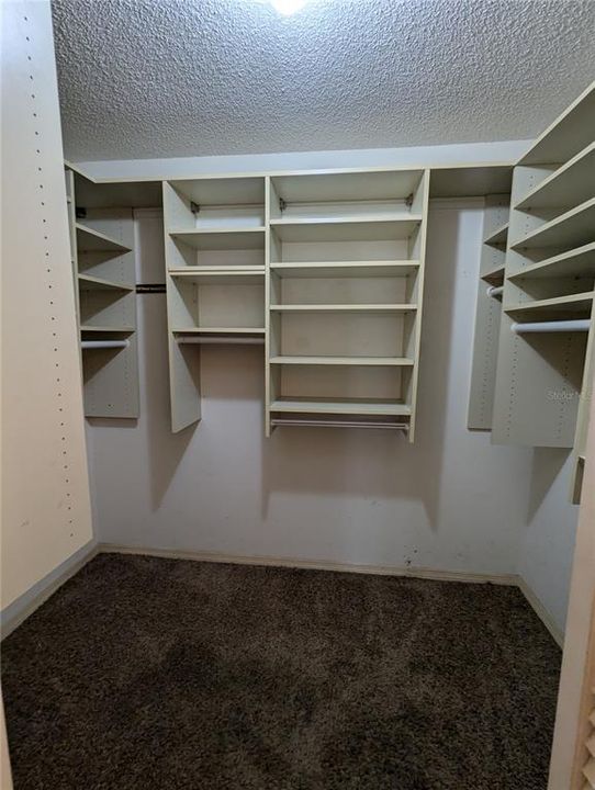 Primary closet