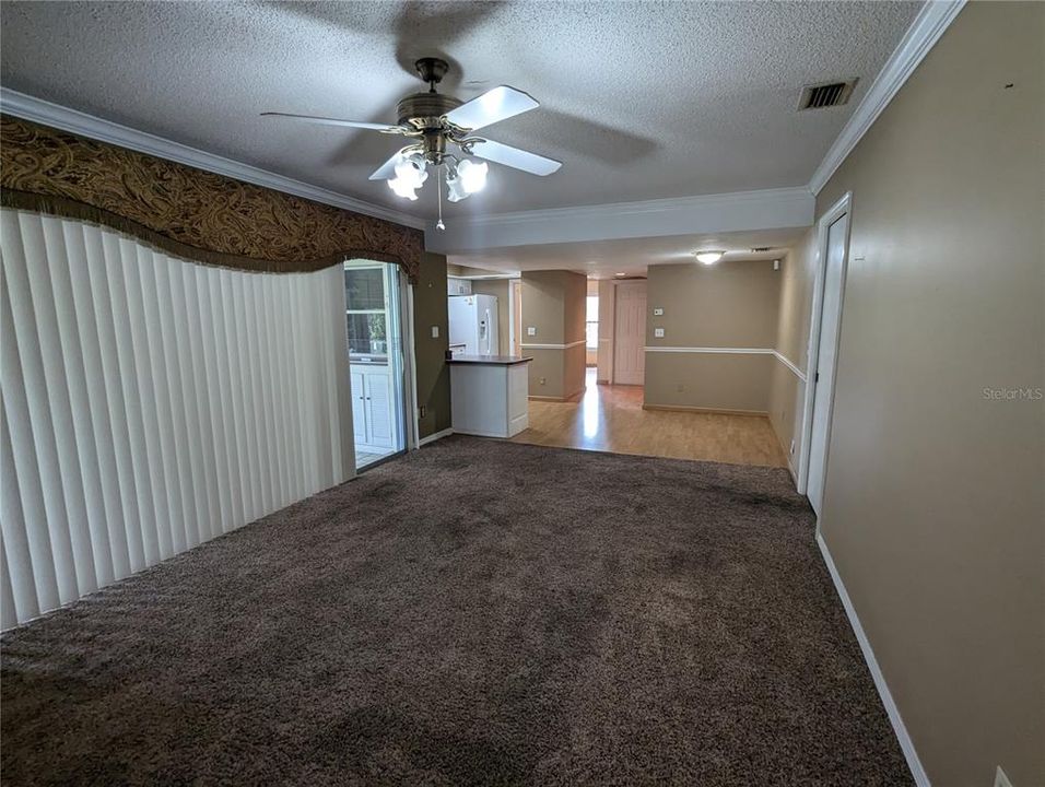 Family room toward breakfast area