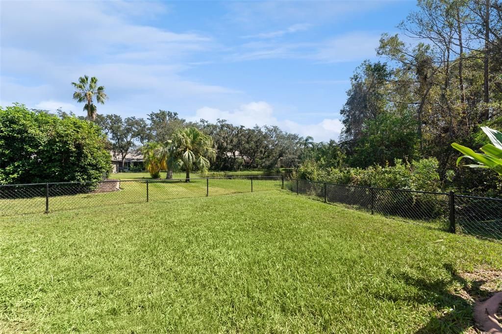 Fully Fenced Backyard!