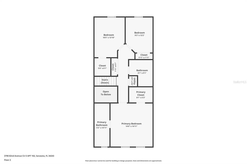 Upper Level Floor Plan