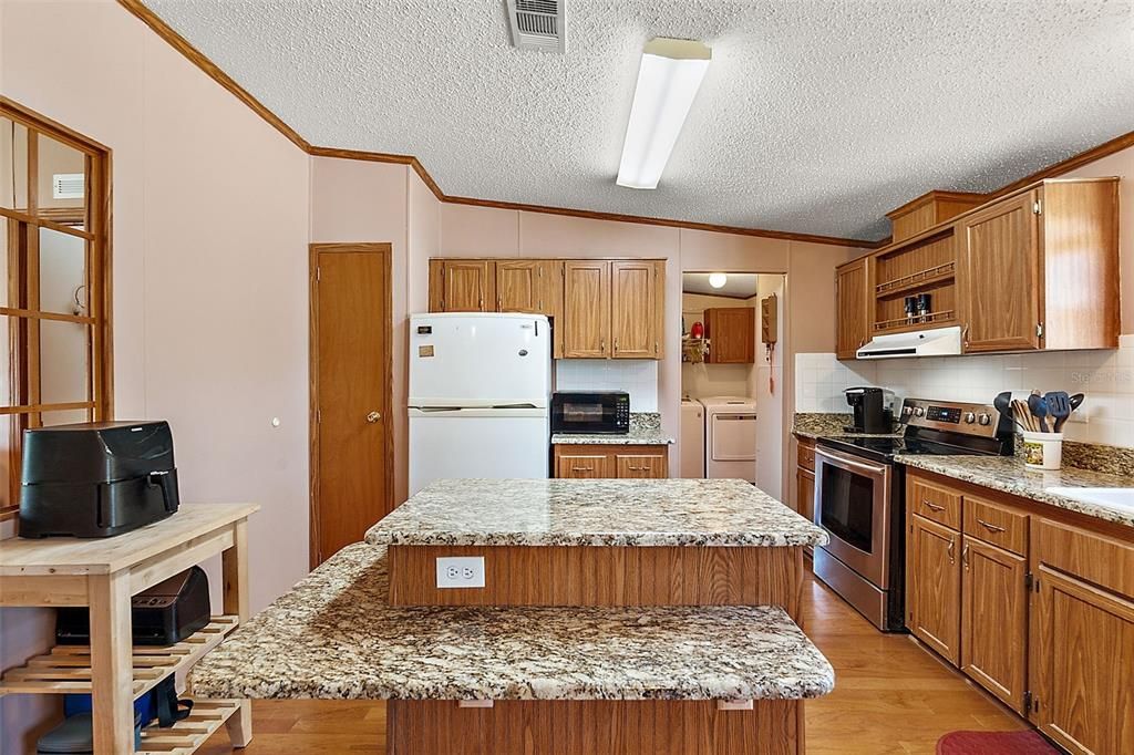 Kitchen with pantry