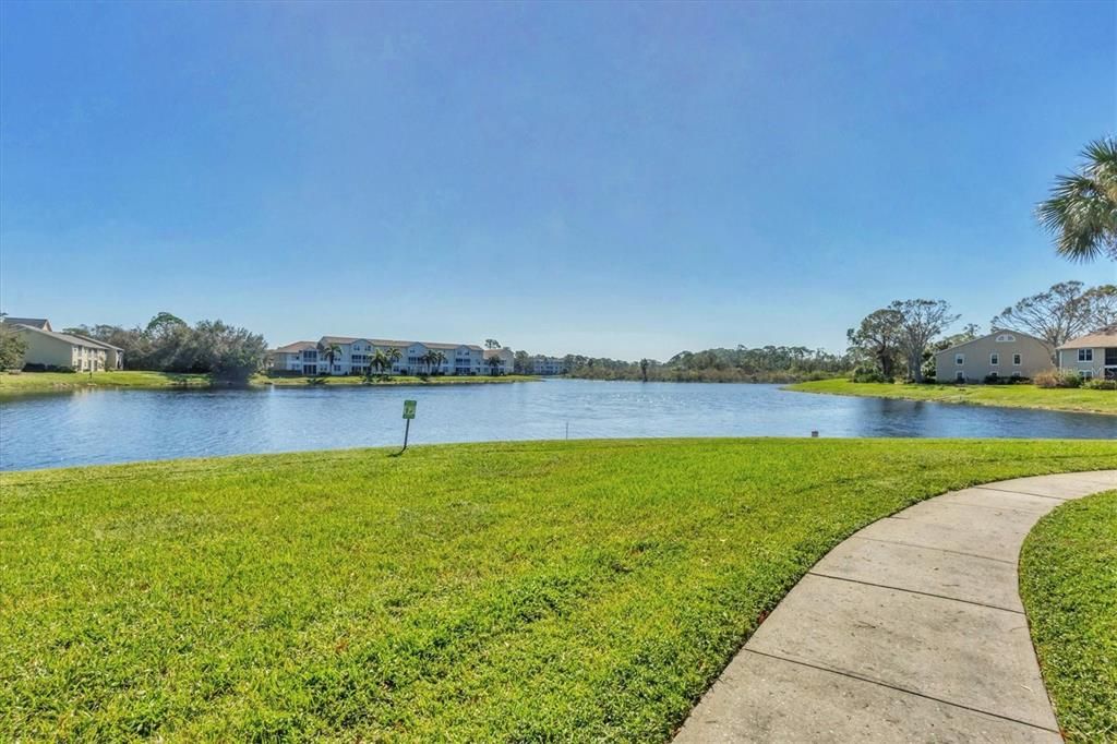 Walking Trail outside of the condo.