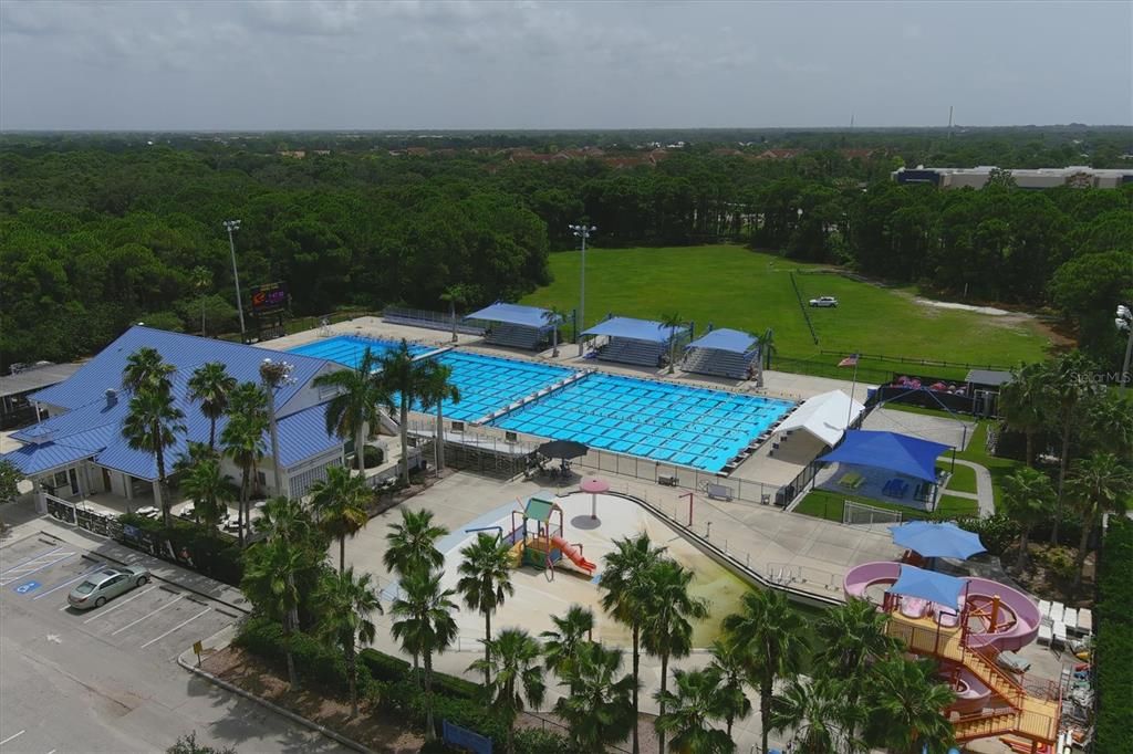 YMCA is located adjacent to Vintage Grand.