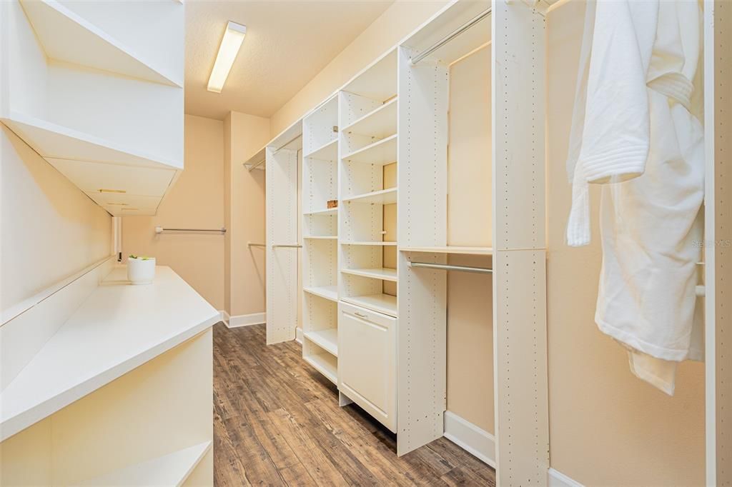 PRIMARY BEDROOM WALK-IN CLOSET