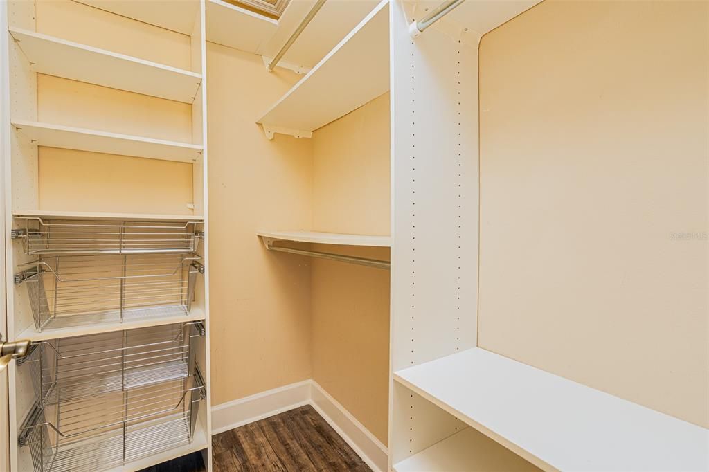 SECOND BEDROOM WALK-IN CLOSET