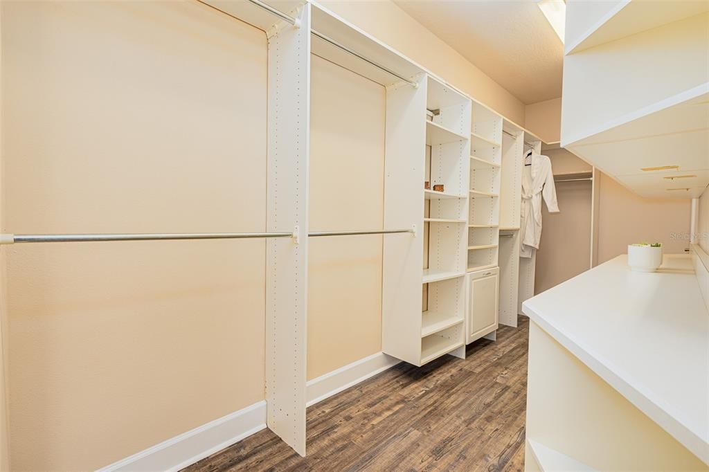 PRIMARY BEDROOM WALK-IN CLOSET