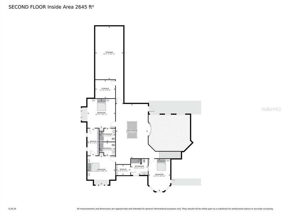 Floor Plan - Second Floor