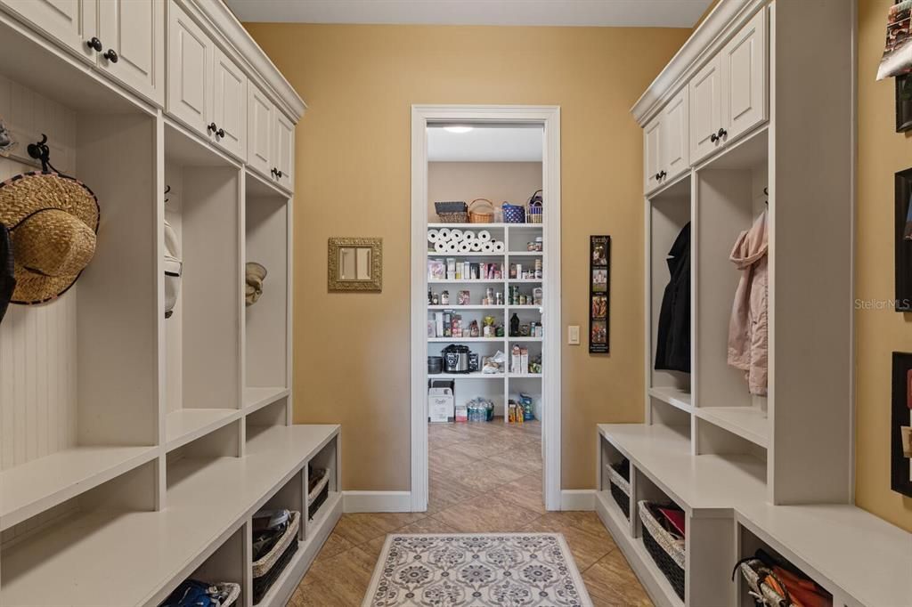 Mud Room Into Pantry