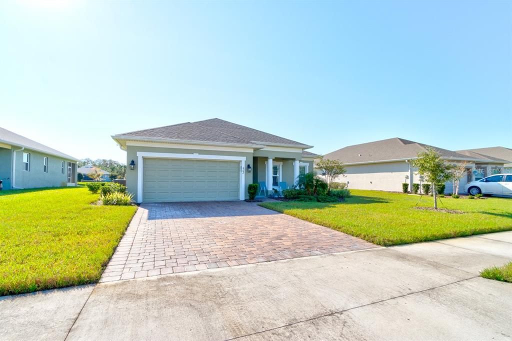 Paver driveway