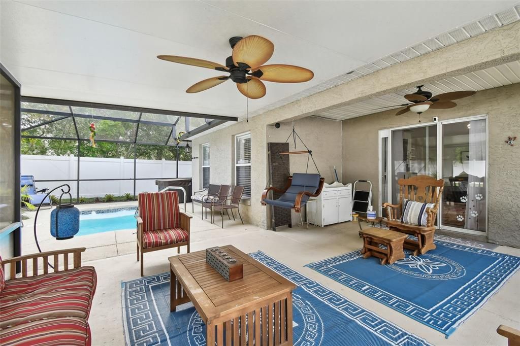 Extended Screened Porch