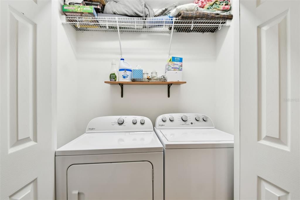 Laundry Closet (indoors)