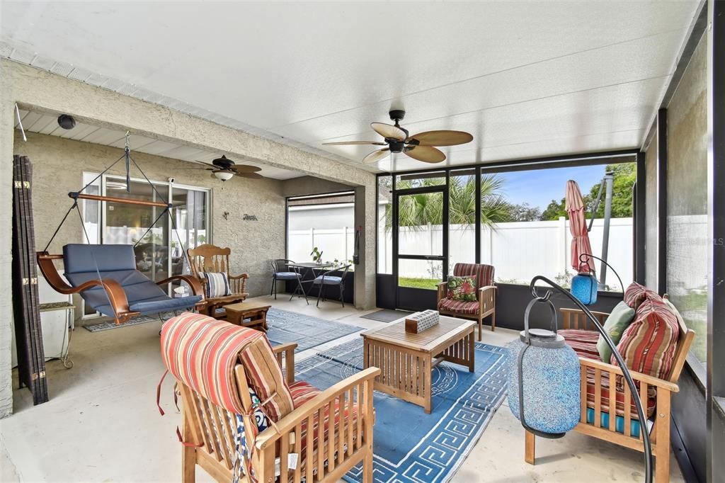 Extended Screened Porch