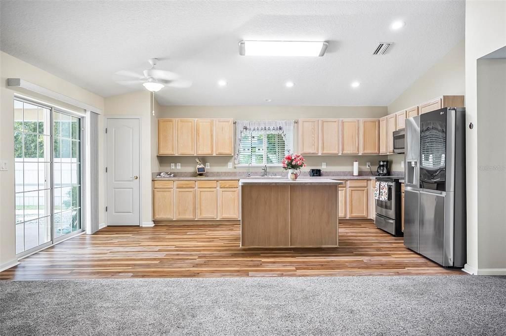 Kitchen and Nook area