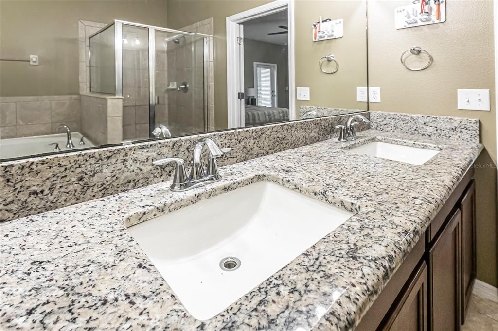 Ensuite Bathroom with double sinks