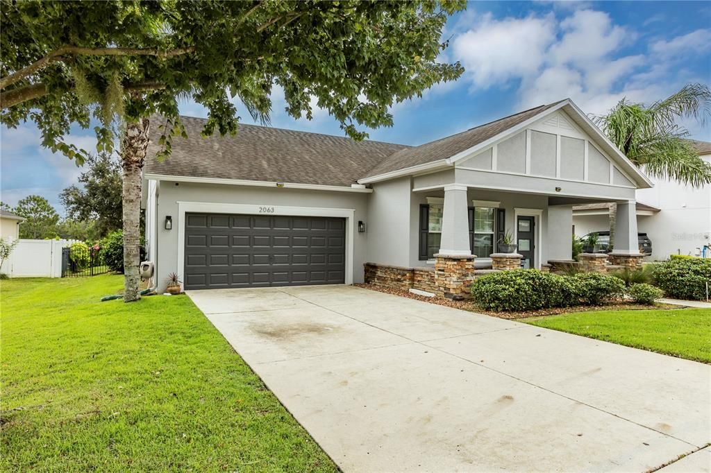 3 Car Tandem Garage...tons of storage space!!